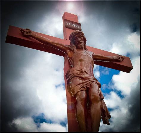 Jesus Christ Crucified On The Cross Stock Photo Downl