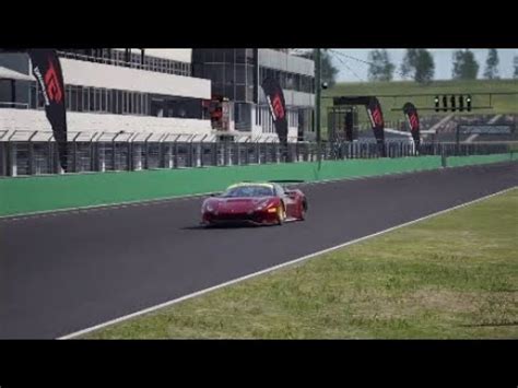 Acc Hotlap Hungaroring Ferari Gt Youtube