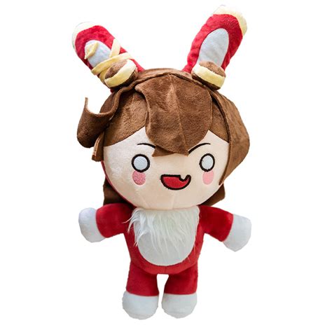 Game Genshin Impact Amber Rabbit Plush Doll Baron Bunny Stuffed Toy