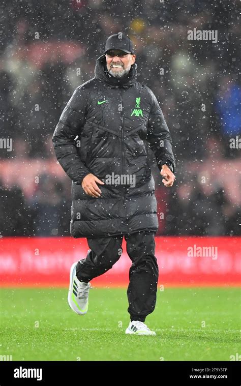 Manager Of Liverpool Jurgen Klopp At Full Time Afc Bournemouth V