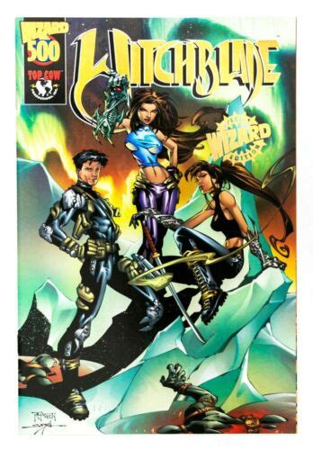 Witchblade 500 1998 Top Cowimage Special Wizard Foil Edition Wcoa