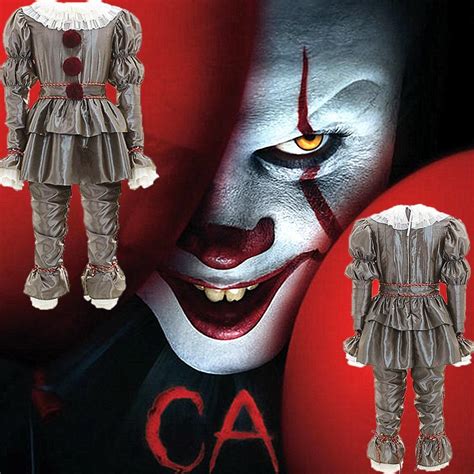 2020 Mens It Movie Chapter 2 Adult Pennywise Deluxe
