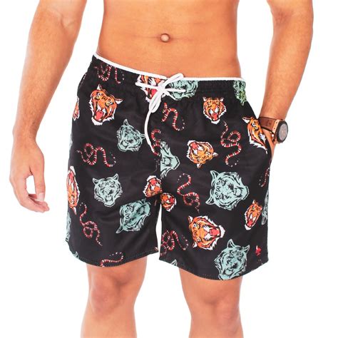 Descubra a melhor forma de comprar online. Kit 5 Bermudas Masculinas Básicas De Tactel Estampado no ...