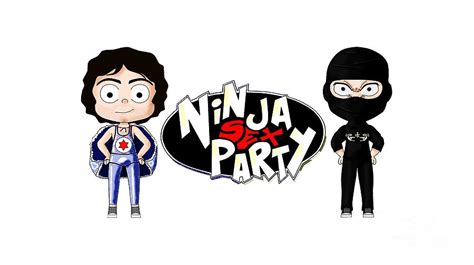 ninja sex party digital art by shirleee shana