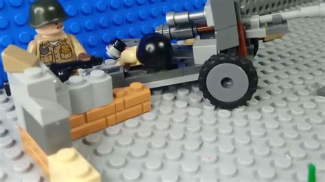 Lego Ww2 Russian 45mm Cannon Stop Motion Test Youtube