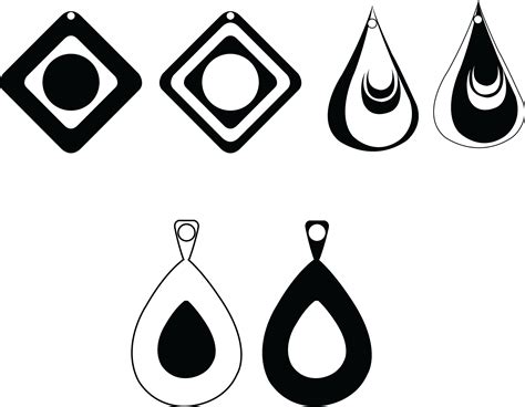 Tear Drop Svg Pendant Svg Svg Files Cricut Tear Drop Etsy