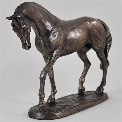 Nobility Bronze Horse Sculpture By Harriet Glen Prezents
