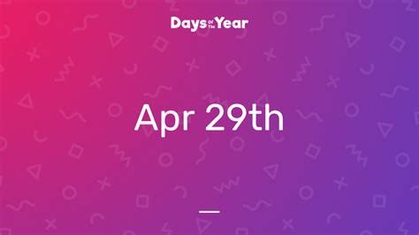 National Holidays On April 29th 2023 Days Of The Year