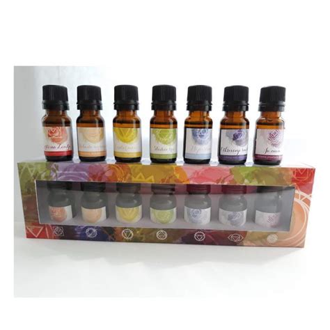 Chakra Essential Oils Set In Box With Instruction Bioss Phytopreparates And Phytocosmetics