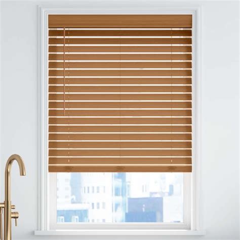 2 12 Luxe Modern Faux Wood Blinds
