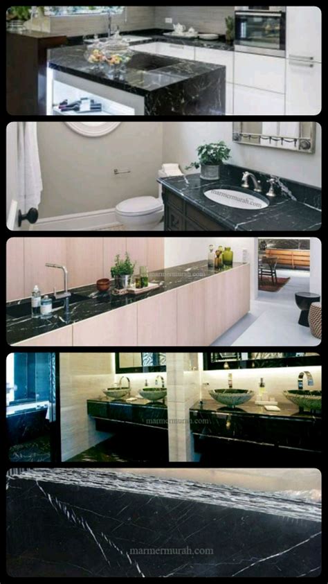 Harga tersebut belum termasuk aksesoris dapur seperti kompor tanam, meja marmer, stove, penyedot asap. Jual Meja Marmer Hitam Alur Putih Marmer Import Meja Dapur ...