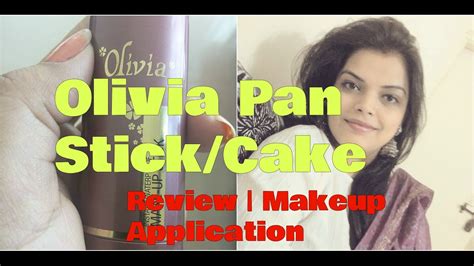 Olivia Pan Stick Or Pan Cake Makeup Application Review Shades In