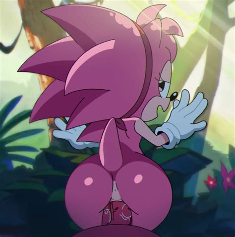 Rule 34 Amy Rose Ass Classic Amy Rose Female Fucked From Behind