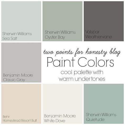 Cool Paint Colors With Warm Undertone Cool Paint Colors With Warm