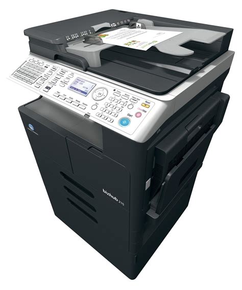 The primary benefits of updating bizhub 215 drivers include proper hardware function, maximizing the features available from the hardware, and. Konica Minolta Bizhub 215 Copier Printer Scanner - CopyFaxes