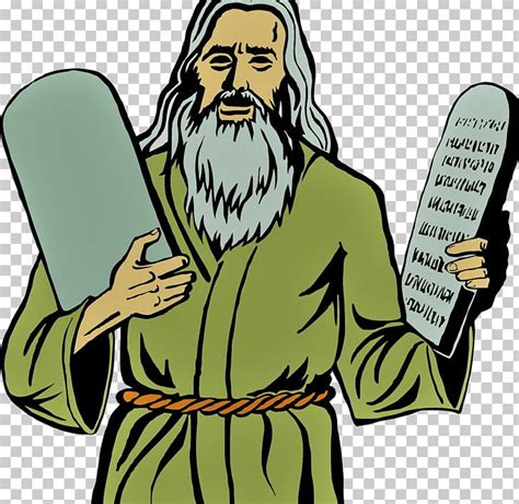 Moses Bible Ten Commandments Tablets Of Stone Mount Sinai Png Clipart