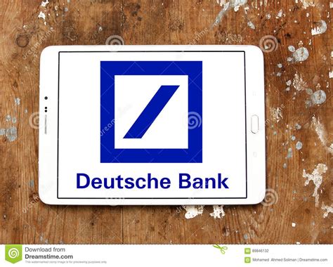 Deutsche Bank Logo Editorial Photography Image Of Global 89846132