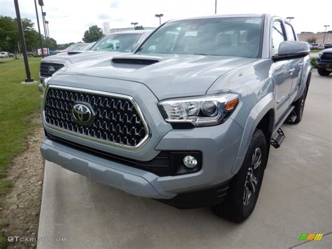 2018 Cement Toyota Tacoma Trd Sport Double Cab 4x4 127548051