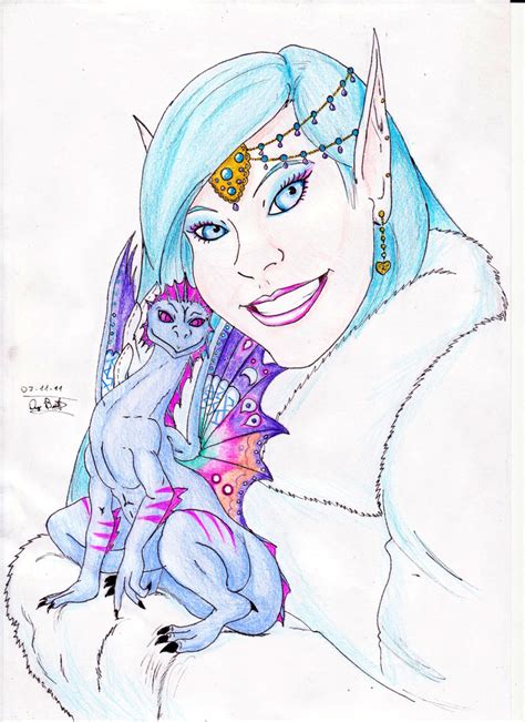 Nayni And Faerie Dragon Familiar By Diegobastet On Deviantart
