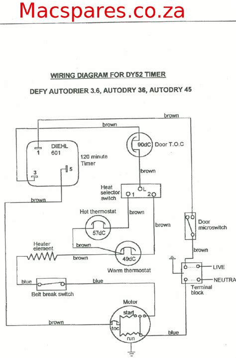 ⭐ Defy Stove Wiring Diagram ⭐