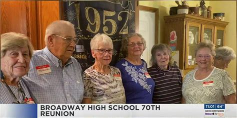 Broadway Hs Class Of 1952 Celebrates Class Reunion
