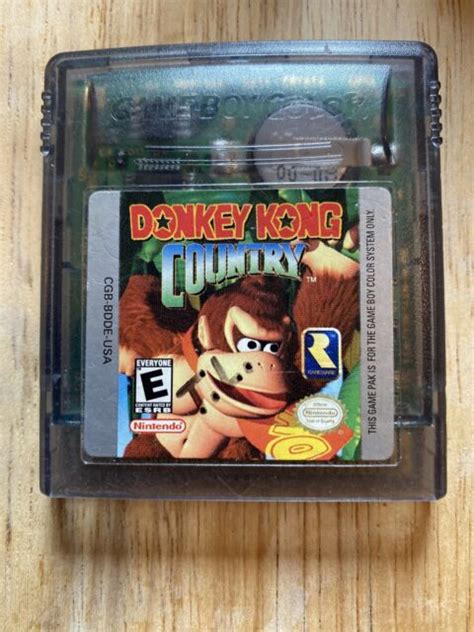 Donkey Kong Country Nintendo Game Boy Color 2000 For Sale Online Ebay