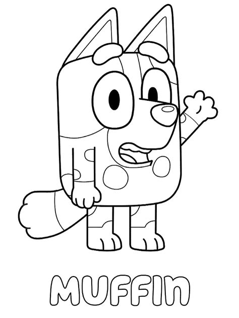 Bluey Coloring Pages Printable Customize And Print
