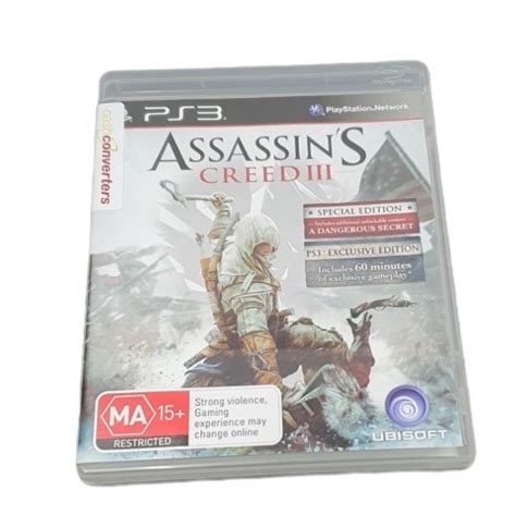 Assassins Creed 3 Playstation 3 PS3 003900454751 Cash Converters