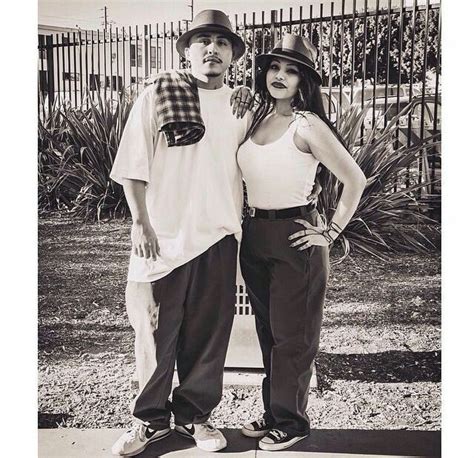 cholos in la chicana style cholo style gangsta girl style