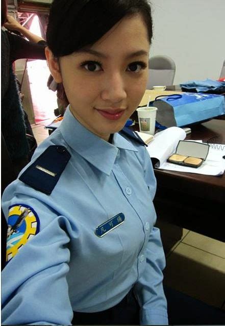 The Uniform Girls Pic Blue Chinese Policewoman Uniforms