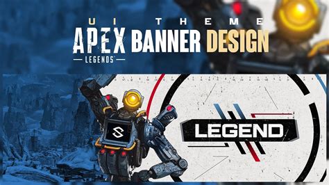 Ps Tutorial Apex Legends Ui Scheme Banner Design Free Pack Youtube