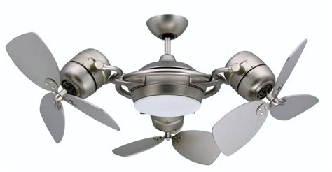 Before you head to the store, consider the many decorative ceiling fans shouldn't distract from the style of your home, but add to a room in a unique way. Contemporary Ceiling Fan in Satin-Steel | Unique ceiling ...