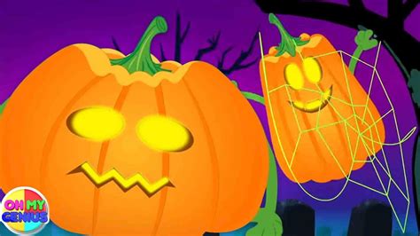 Five Little Pumpkins Halloween Rhyme And Scary Rhyme For Babies Youtube