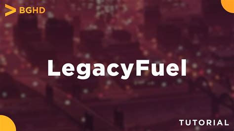 Legacy Fuel Fivem Install Tutorialoverview Youtube