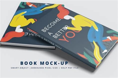Creative Book Cover Mockup Template Design Shack