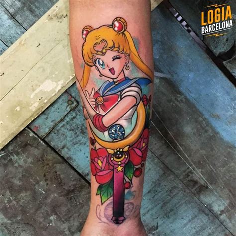 Sailor Moon Tattoo Tatuajes Logia Barcelona