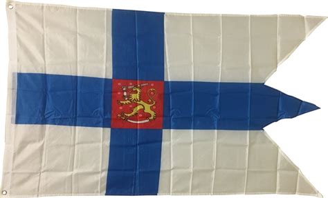 3x5 Finland War Flag Naval Ensign Finnish Defense Flags