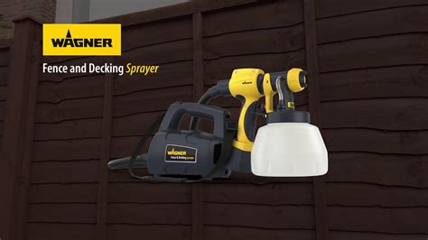 Wagner Wag2369472 Fence And Decking Sprayer 460w 240v Youtube