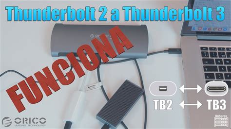 Como Conectar Thunderbolt 2 A Thunderbolt 3 Youtube