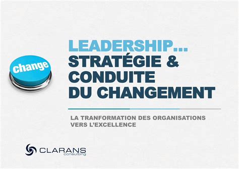 Pdf Leadership Strat Gie Conduite Du Pdf Fileng Les Enjeux Du Changement Et Les