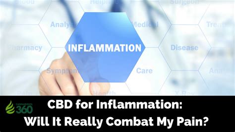 Cbd For Inflammation Will It Really Combat My Pain Cannabidiol 360