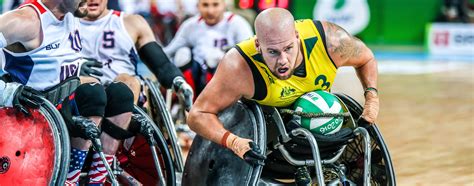 Most successful athletes of wheelchair rugby. Wheelchair rugby - Paralympics Australia