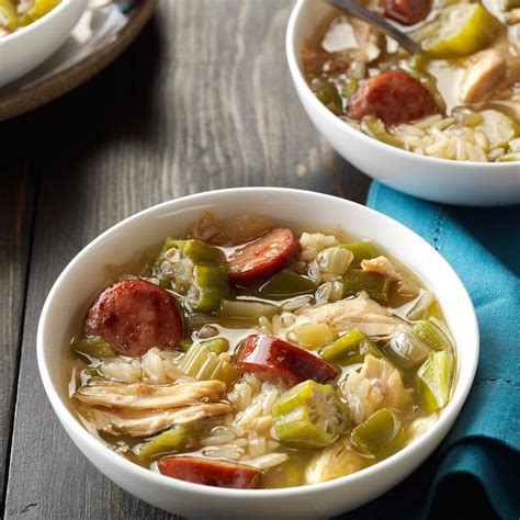 Smoked Sausage Gumbo Recipe How To Make It Taste Of Home