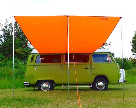 Great savings & free delivery / collection on many items. Debus VW T2/T25 Campervan Sun Canopy Brilliant Orange