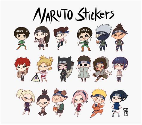 Animation Collectables Naruto Sticker Sheet Rfeie