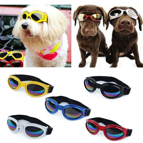 Adjustable Pet Dog Uv Sunglasses Sun Glasses Puppy Goggles Eye Wear