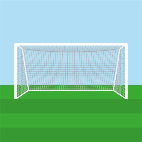 Soccer Goal Or Football Goal Vector Illustration Stock Vector