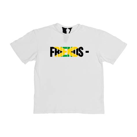 Vlone Vlone Jamaica Friends Tee T Shirt Size Large White Grailed