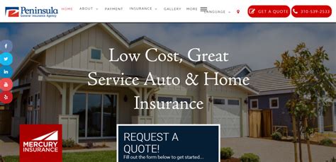 The general automobile insurance services, inc. Peninsula General Insurance Agency | Los Angeles Web Designers