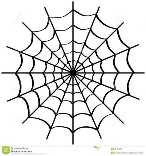 Dreamstime is the world`s largest stock photography community. Spider web on white. stock illustration. Image of clip ...